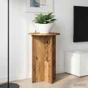 vidaXL Växtställ 2 pcs Gammalt trä Ø40 x 60 cm Konstruerat trä