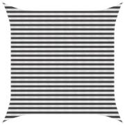 vidaXL Solsätt segel Antracit och vitt 3 x 3 m HDPE