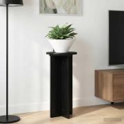vidaXL Växtställ 2 pcs Svart 29,5 x 29,5 x 60 cm Konstruerat trä