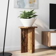 vidaXL Växtställ 2 pcs Gammalt trä Ø29,5 x 40 cm Konstruerat trä