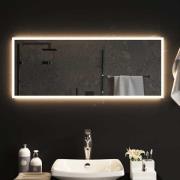 vidaXL Badrumsspegel LED 100x40 cm