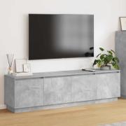 vidaXL TV-skåp Betonggrå 180 x 38 x 49 cm Konstruerat trä