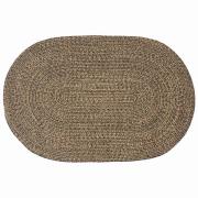 vidaXL Områdesmattor Svart 122 x 183 cm Jute
