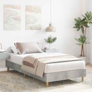 vidaXL Sängram Betonggrå 80 x 200 cm Konstruerat trä