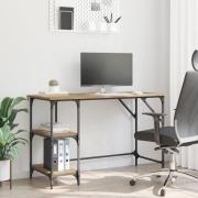 vidaXL Skrivbord Artisan Ek 120 x 50 x 75 cm Konstruerat trä