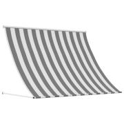 vidaXL Markis Antracit och vitt 250 x 150 cm