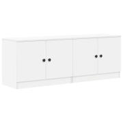 vidaXL Sängskåp med lagring 2 pcs Vit 66 x 35 x 48 cm Konstruerat trä