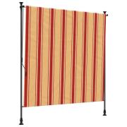 vidaXL Utomhus rullgardin Flerfärgsdesign 150 x 270 cm