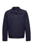 GANT Quilted Windcheater Marinblå