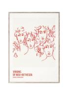 Four Faces - 50X70 Home Decoration Posters & Frames Posters Illustrati...