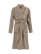 Høie Of Scandinavia Herkules Terry Velour Robe Beige