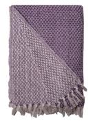 Tæppe-Net Home Textiles Cushions & Blankets Blankets & Throws Purple A...