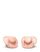 2-Pack Pacifiers - Peach 0-6 Months Baby & Maternity Pacifiers & Acces...