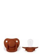 2-Pack Pacifiers - Rust 0-6 Months Baby & Maternity Pacifiers & Access...