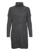 ONLY Onljana L/S Cowlnck Dress Wool Knt Noos Grå