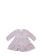 Smallstuff Dress Velour, Powder Rosa