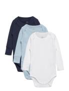 Copenhagen Colors 3 Pack Rib Jersey Long Sleeve Body Vit