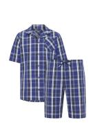 Jockey Pyjama Woven Blå
