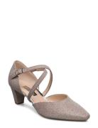 Gabor Ankle-Strap Pumps Beige