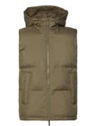 Selected Homme Slhdavid Gillet Puffer Jacket Ex Khaki Green