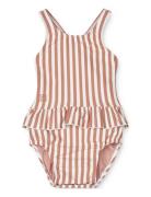 Liewood Amina Baby Printed Swimsuit Korall