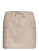 Gina Tricot Cargo Skirt Beige