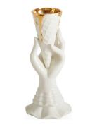 Gilded Muse I-Scream Vase Home Decoration Vases Guld Jonathan Adler