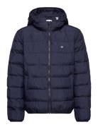 GANT Light Padded Shield Jacket Marinblå