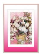 Artist Paper - Elementary Pastel Roses Home Decoration Posters & Frame...