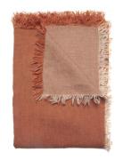 Merlin Throw Home Textiles Cushions & Blankets Blankets & Throws Orang...