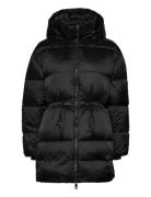 Calvin Klein Waisted Down Padded Jacket Svart