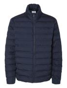 Selected Homme Slhbarry Quilted Jacket Noos Marinblå