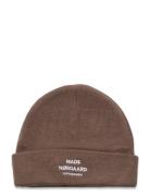 Mads Nørgaard Isak Logo Ambas Beanie Brun