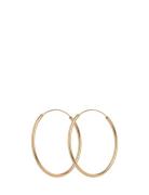 Pernille Corydon Mini Plain Hoops 20 Mm Guld