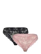 Lindex Brief Thong Reg Iris 2 Pack Rosa