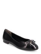 Tory Burch Cap-Toe Ballet Svart