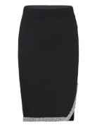 Karl Lagerfeld Fashion Knit Skirt Svart