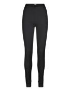 Lady Avenue Silk Jersey - Long Tights Svart