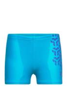 Arena Boy's Arena Kikko V Swim Short Graphic Turquoise-N Blå