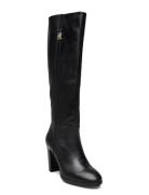 Tommy Hilfiger Feminine Th Hardware Longboot Svart