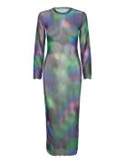 Envii Enraven Ls Dress Aop 7042 Multi/patterned