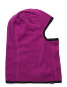 Cozy Fleece Balaclava Accessories Headwear Balaclava Purple Kombi