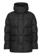 Rains Harbin Puffer Jacket W3T4 Svart