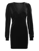 ONLY Onlsmooth L/S V-Neck Dress Jrs Svart