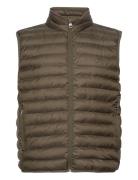 Tommy Hilfiger Packable Recycled Vest Khaki Green