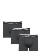 Jack & J S Jacbase Microfiber Trunks 3-Pack Noos Svart