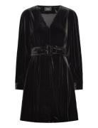 Ella&il Hadley Velour Dress Svart