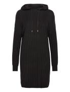 ONLY Onltessa Carey L/S Hood Dress Nca Knt Svart