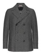 BOSS H-Hyde-Peacoat-224 Svart