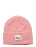 MSCH Copenhagen Mschmojo Logo Beanie Rosa